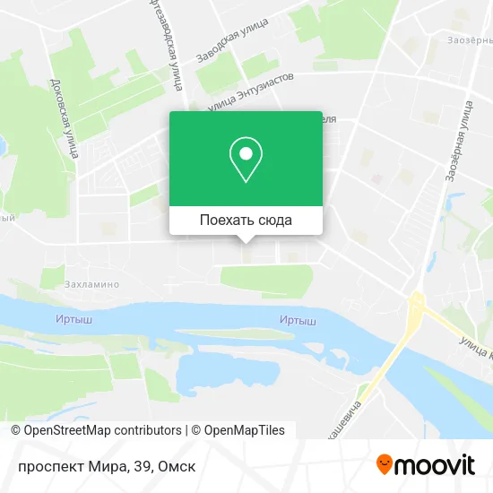 Карта проспект Мира, 39