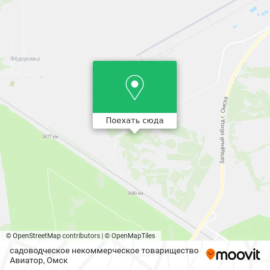 Карта садоводческое некоммерческое товарищество Авиатор
