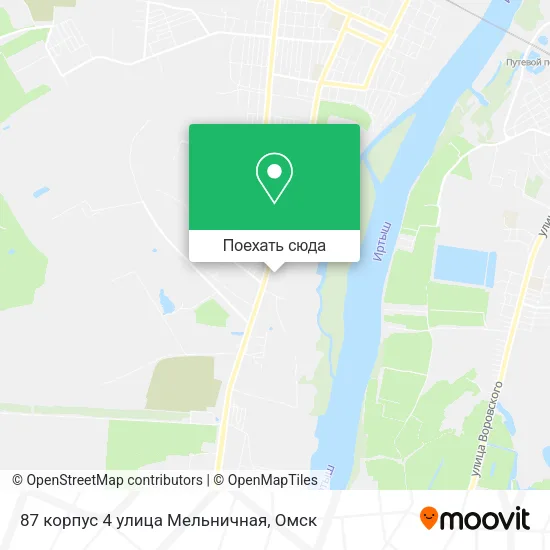 Карта 87 корпус 4 улица Мельничная