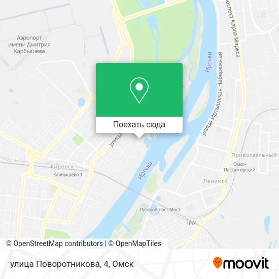Карта улица Поворотникова, 4