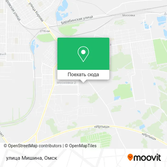 Карта улица Мишина