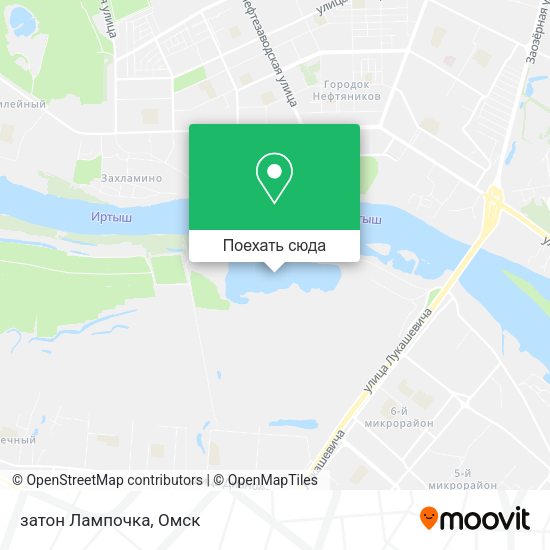 Карта затон Лампочка