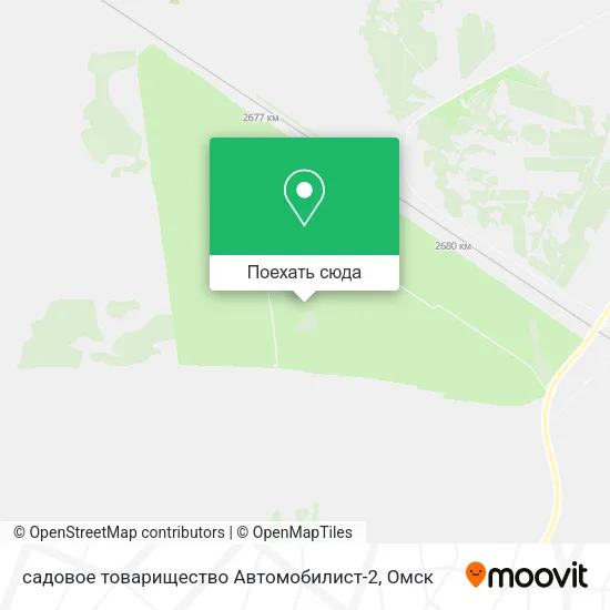 Карта садовое товарищество Автомобилист-2
