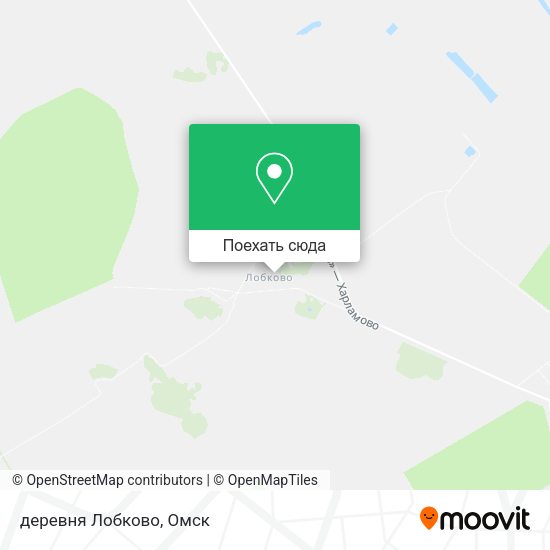 Карта деревня Лобково