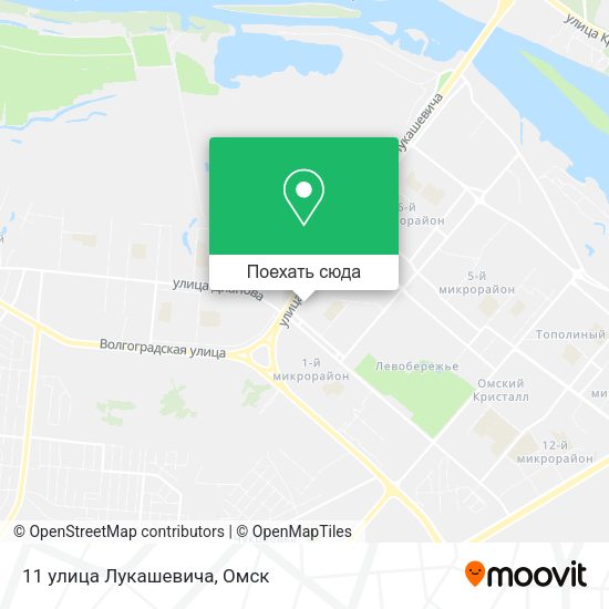 Карта 11 улица Лукашевича