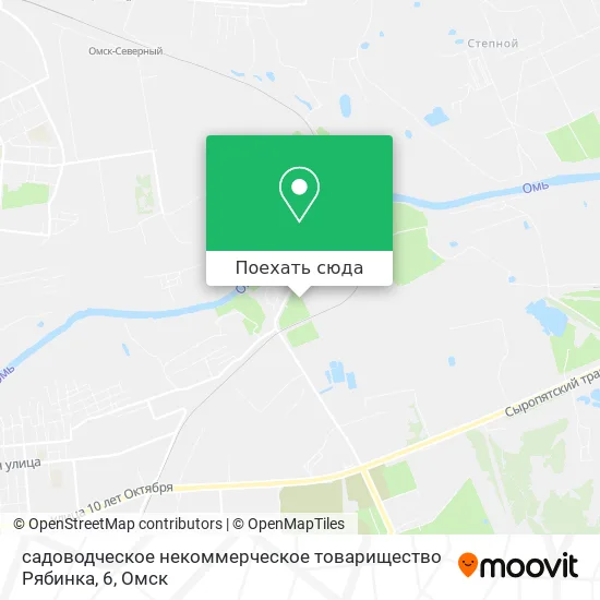 Карта садоводческое некоммерческое товарищество Рябинка, 6