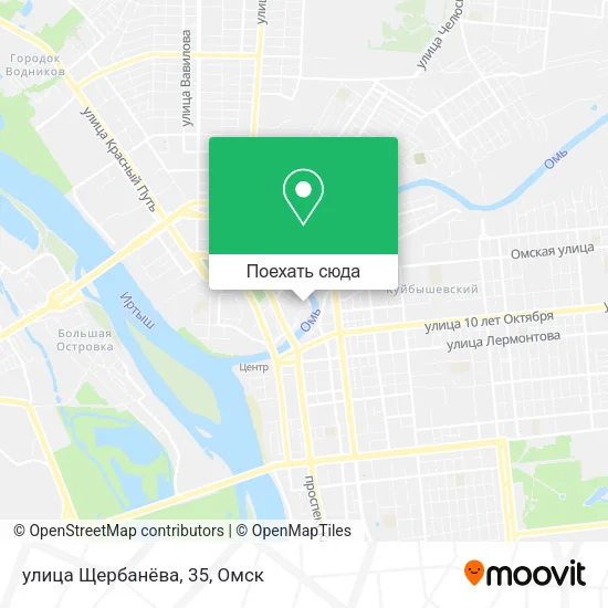 Карта улица Щербанёва, 35