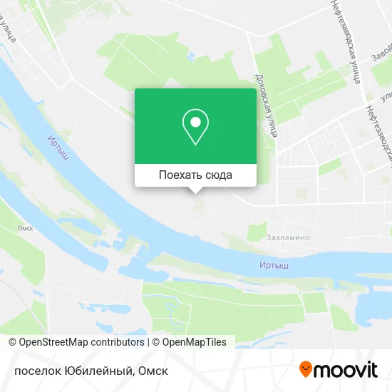 Карта поселок Юбилейный