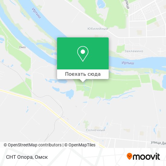 Карта СНТ Опора