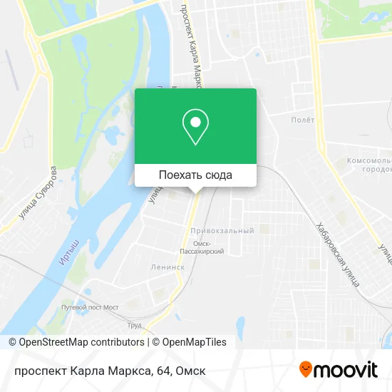 Карта проспект Карла Маркса, 64
