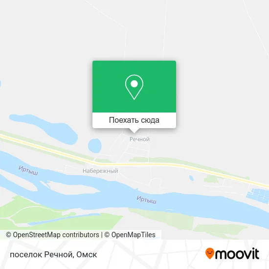 Карта поселок Речной
