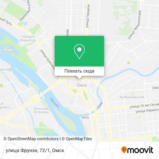 Карта улица Фрунзе, 72/1