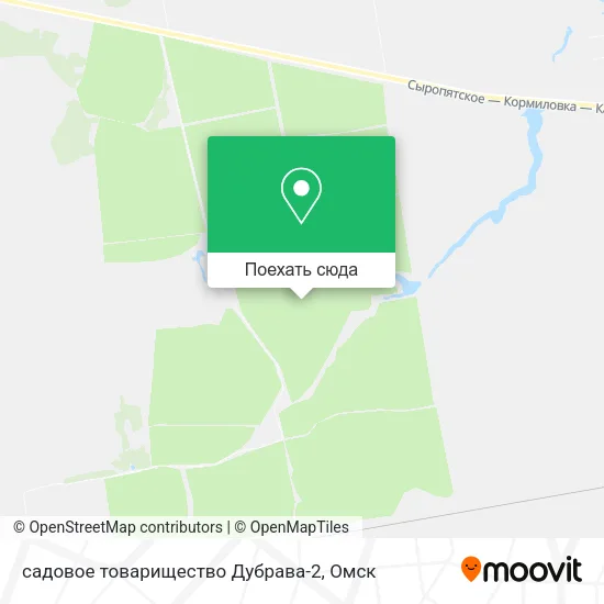 Карта садовое товарищество Дубрава-2