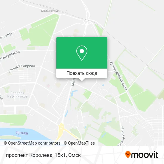 Карта проспект Королёва, 15к1