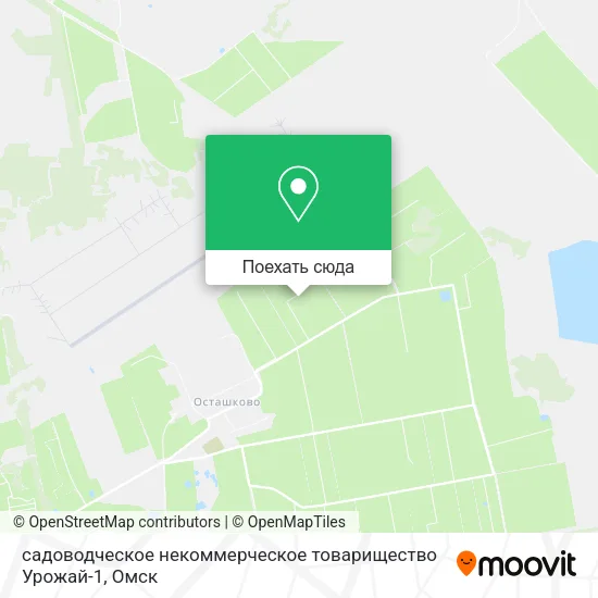 Карта садоводческое некоммерческое товарищество Урожай-1