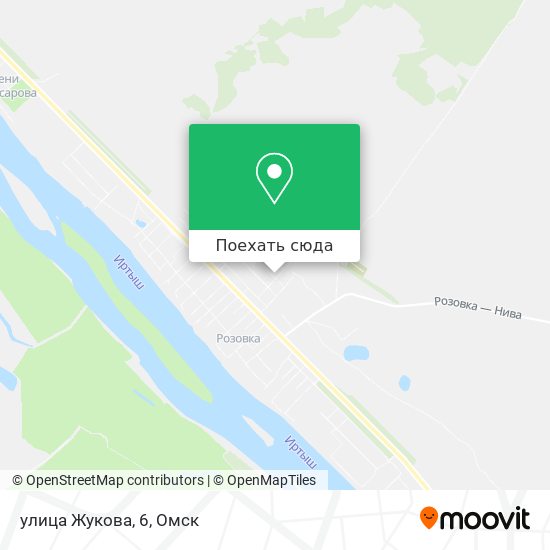 Карта улица Жукова, 6