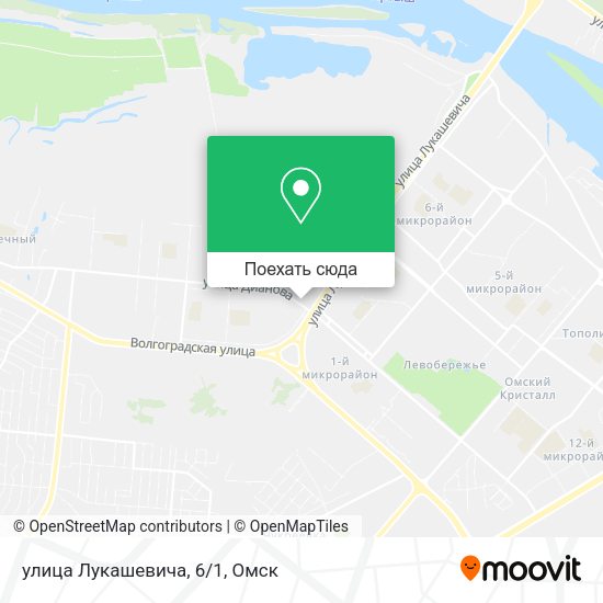 Карта улица Лукашевича, 6/1