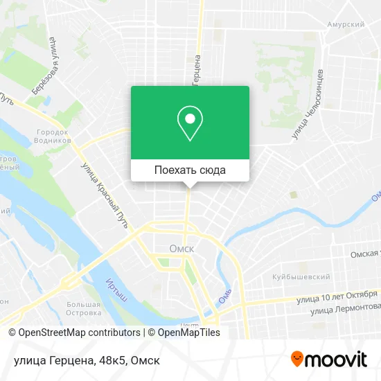 Карта улица Герцена, 48к5