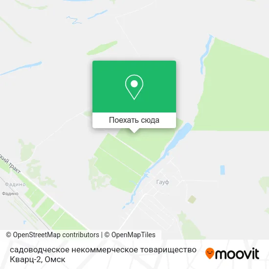 Карта садоводческое некоммерческое товарищество Кварц-2
