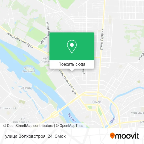 Карта улица Волховстроя, 24