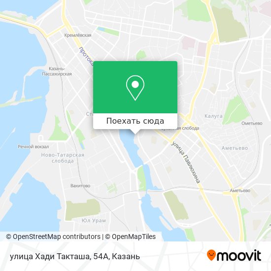 Карта улица Хади Такташа, 54А