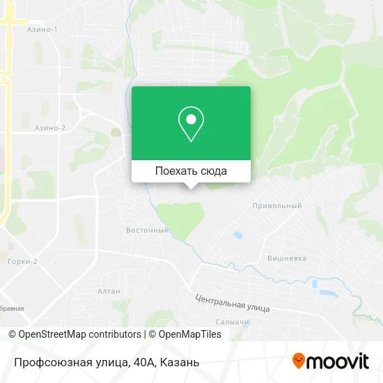 Карта Профсоюзная улица, 40А
