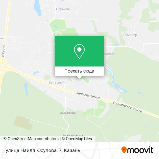 Карта улица Наиля Юсупова, 7