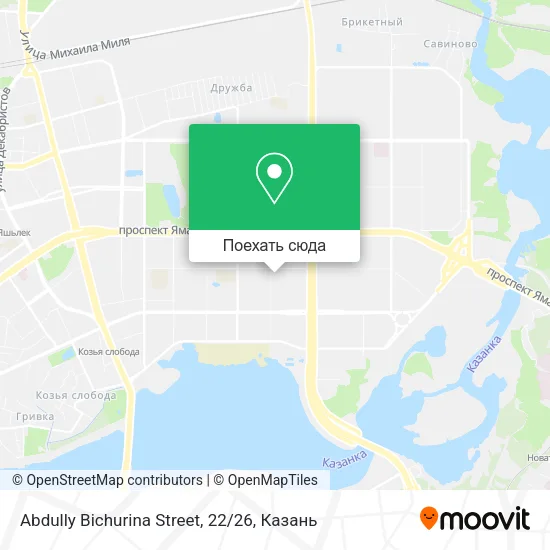 Карта Abdully Bichurina Street, 22 / 26