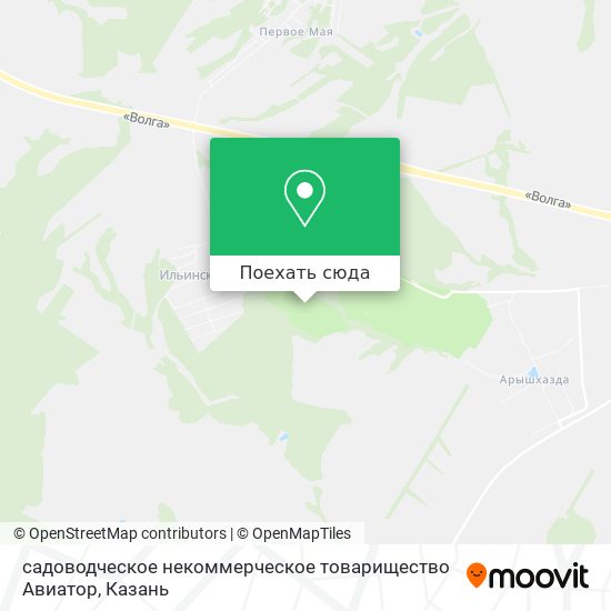 Карта садоводческое некоммерческое товарищество Авиатор