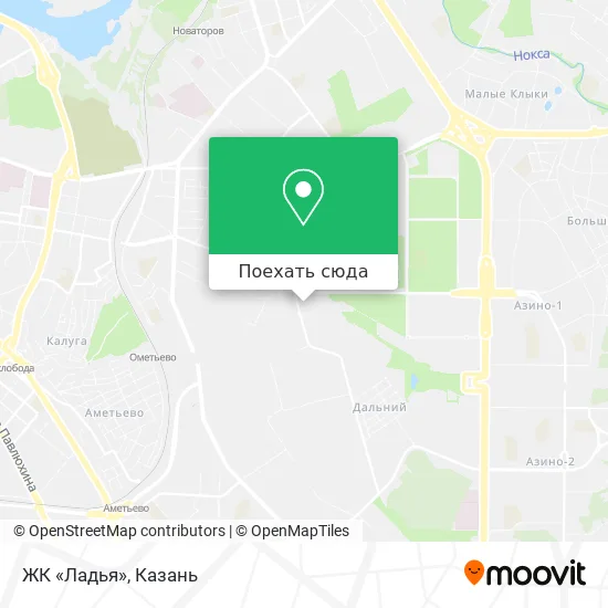 Карта ЖК «Ладья»