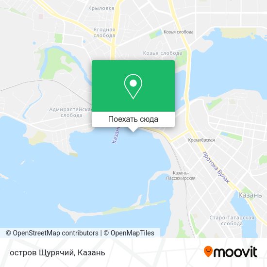 Карта остров Щурячий