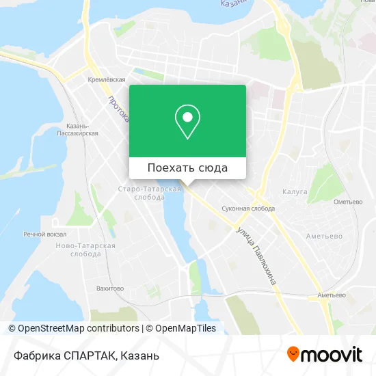 Карта Фабрика СПАРТАК