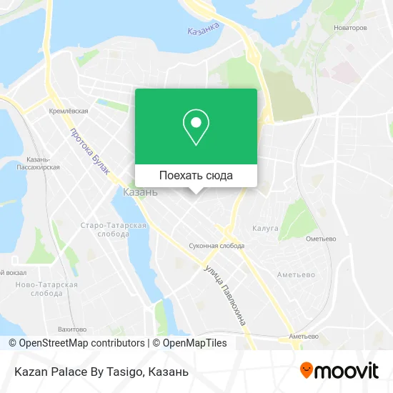 Карта Kazan Palace By Tasigo