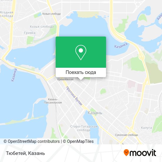 Карта Тюбетей