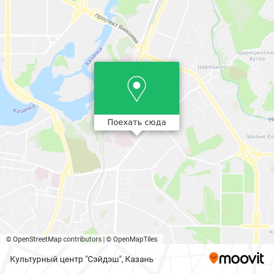Карта Культурный центр "Сэйдэш"