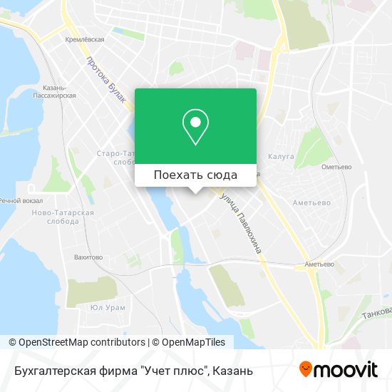 Карта Бухгалтерская фирма "Учет плюс"