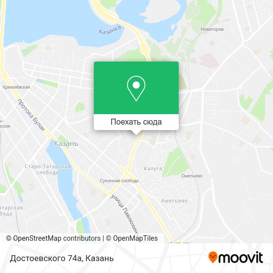 Карта Достоевского 74а