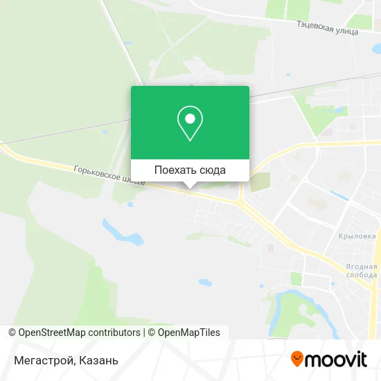 Карта Мегастрой