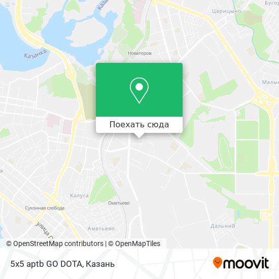 Карта 5x5 aptb GO DOTA