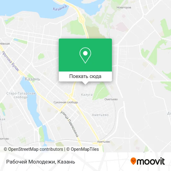 Карта Рабочей Молодежи