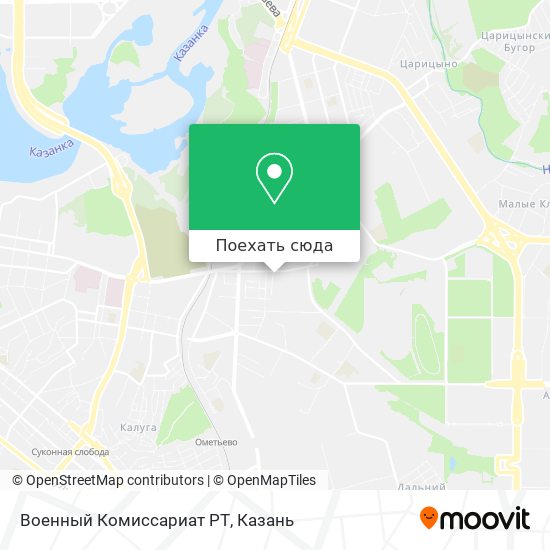 Карта Военный Комиссариат РТ
