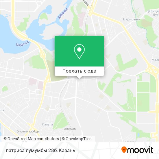 Карта патриса лумумбы 28б