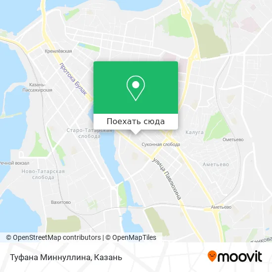 Карта Туфана Миннуллина