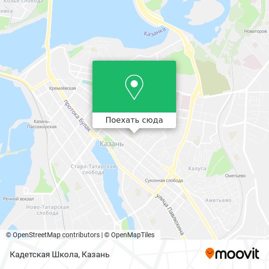 Карта Кадетская Школа