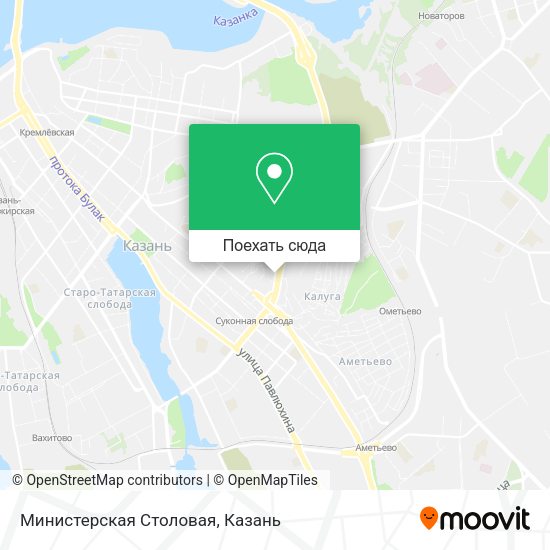 Карта Министерская Столовая