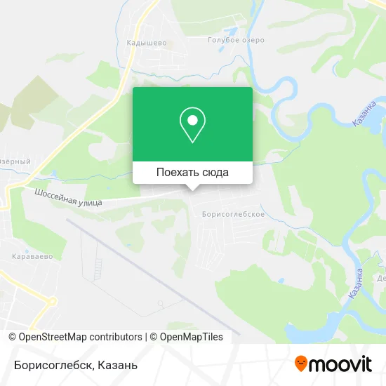 Карта Борисоглебск