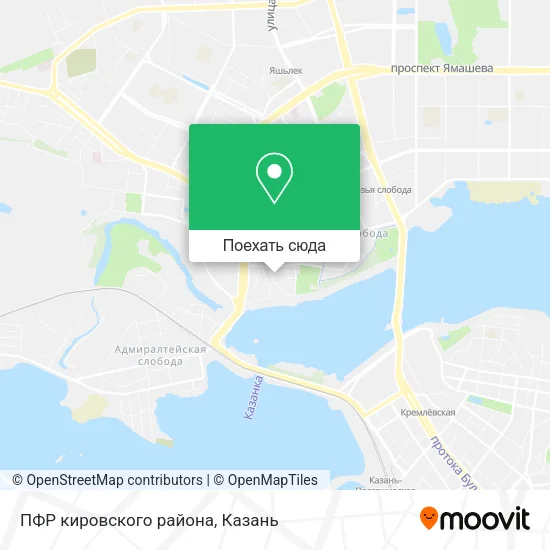 Карта ПФР кировского района