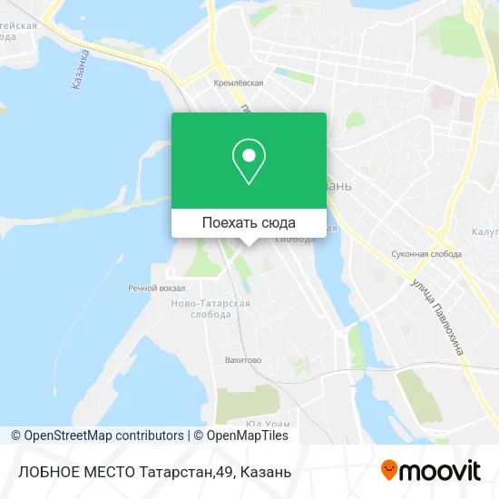 Карта ЛОБНОЕ МЕСТО Татарстан,49