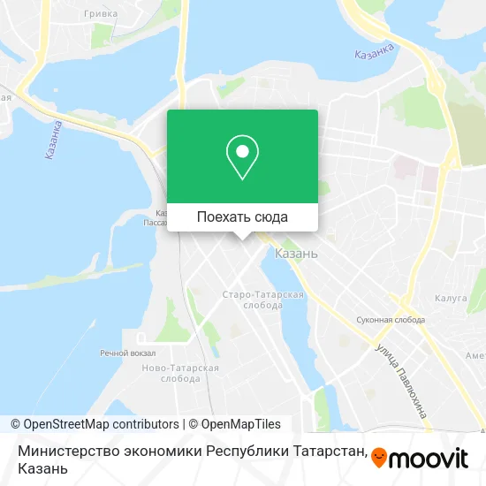 Карта Министерство экономики Республики Татарстан
