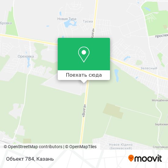 Карта Объект 784
